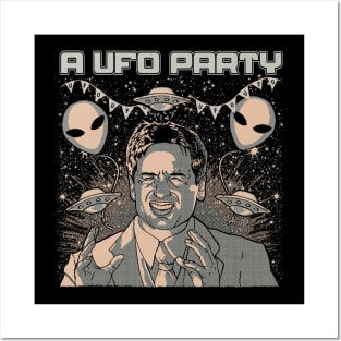 A UFO PARTY Posters and Art